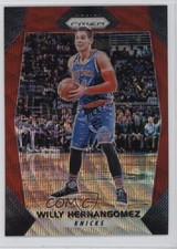 2017-18 Panini Prizm Ruby Wave Prizm Willy Hernangomez #276 x6a