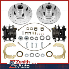 Fits 1949-54 Chevy Car 5x4.5 Bp 9.25 Metric Disc Brake Kit Drilledslotted Fits 1949-54 Chevy Car 5x4.5 Bp 9.25 Metric Disc Brake Kit Drilledslotted