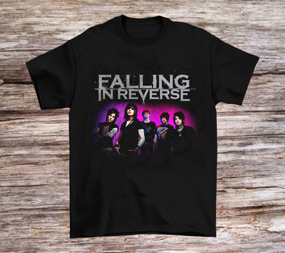 New Falling In Reverse Band Member Black All Size Shirt Ah477