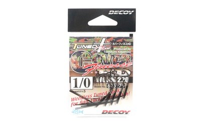 Decoy Worm 220 Cover Finesse HD Worm Hooks Size 1/0 (3279)