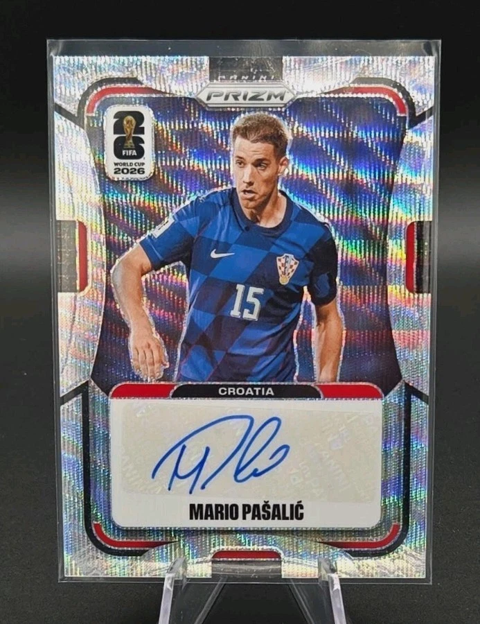 FIFA World Cup Soccer Croatia Autographed Sports Trading Cards