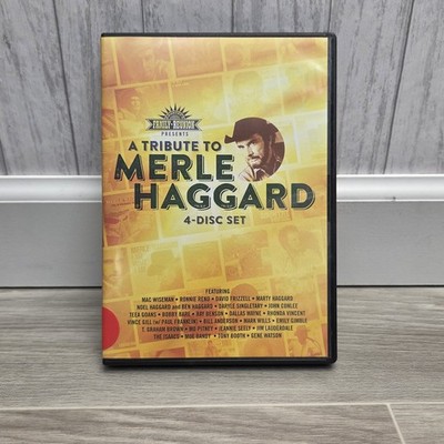 A Tribute to Merle Haggard 4-Disc DVD Set Country Family Reunion (2016)
