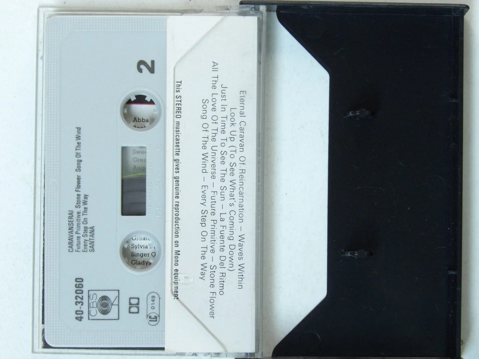 Santana: Caravanserai Orig UK 1982 Cassette - Image 3 of 3
