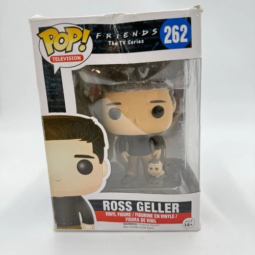 Funko Pop Television Ross Geller Vinyl Figurine #262 Marcel Monkey Friends