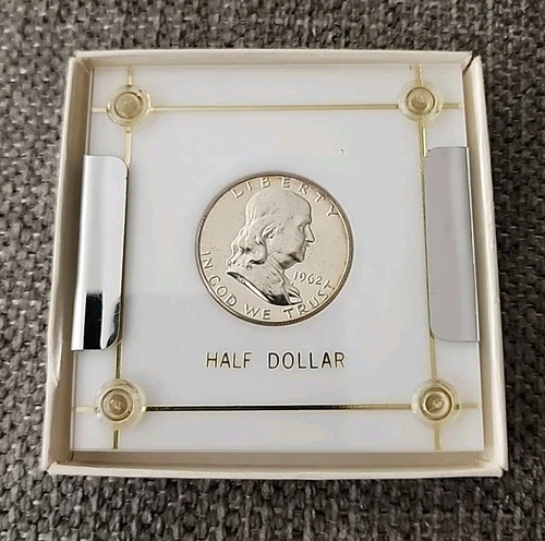 1962  Cameo Franklin  Half Dollar   PR/65.   D2