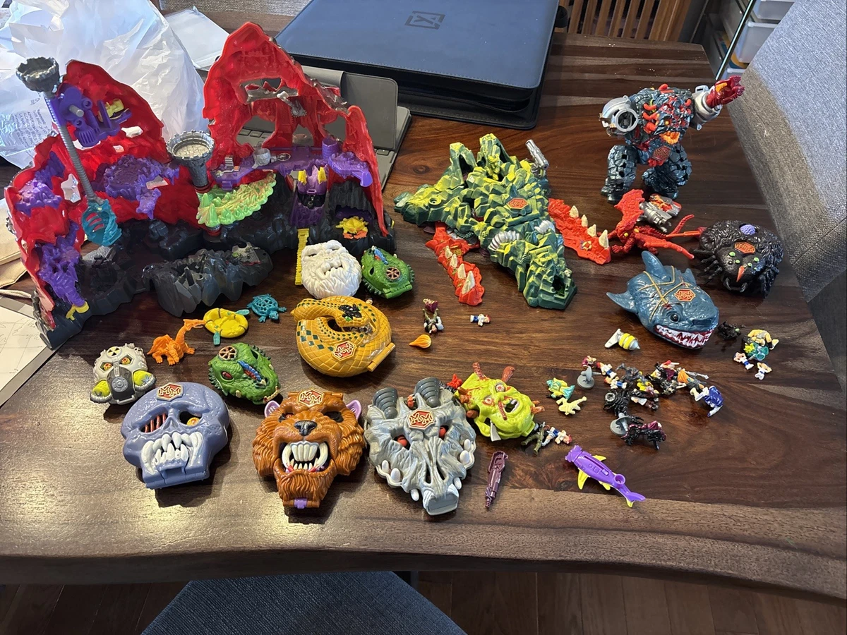 Vintage Mighty Max Lot Bluebird Toys Figures Playsets AS-IS