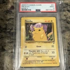 PSA 9 Pikachu Base Set 2 Pokemon Card 2000 #87