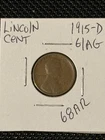 1915-D Lincoln Cent   G/AG