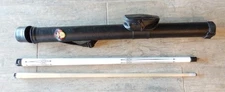 Viking Valhalla Pool Cue, Crush-proof carry case, Cue Cube, Chalk case ALL MINT