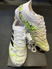 Adidas Copa 20.1 FG Men’s Football Boots UK 8.5 White/Core Black/ Signal Green