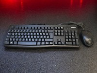 Logitech MK120 Desktop-Set | Tastatur + Maus | Usb | Qwertz | Kabelgebunden