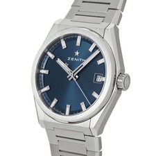ZENITH Defy Classic 95.9000.670/51.M9000 Blue Men's Used Watch #31017 2