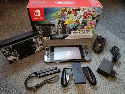     Nintendo Switch - Super Smash Bros. Ultimate Edition Konsole ohne Spiel OVP