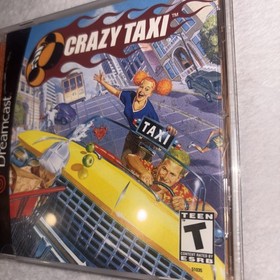 Crazy Taxi Sega All-Stars (Sega Dreamcast, 2000) CIB Complete w/Manual