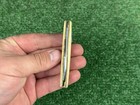 Vintage Japan Parker Frost Mink 2 Blade Smooth Bone Pen Knife — photo 9