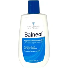 Balneol Hygienic Cleansing Lotion 3 oz – (EXP 01/2026) Gentle Hygiene Cleansing
