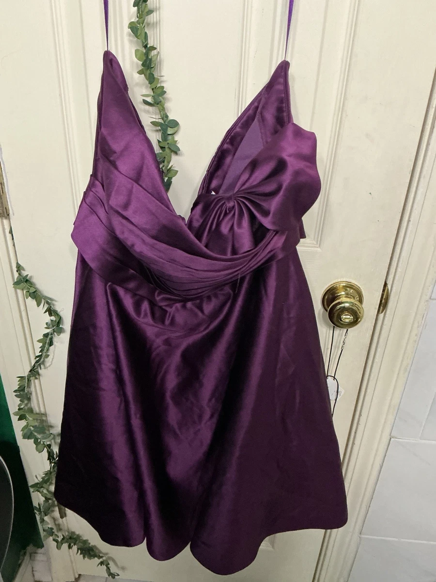 dark purple plus size bridesmaid dresses Sleeveless for sale Women's Black Woven Ruched Product ID:AP1E212938_AE427_M it offers a regular Size:5
