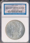 1902-O MORGAN SILVER DOLLAR **NGC CERTIFIED BRILLIANT UNCIRCULATED** SHIPS FREE!