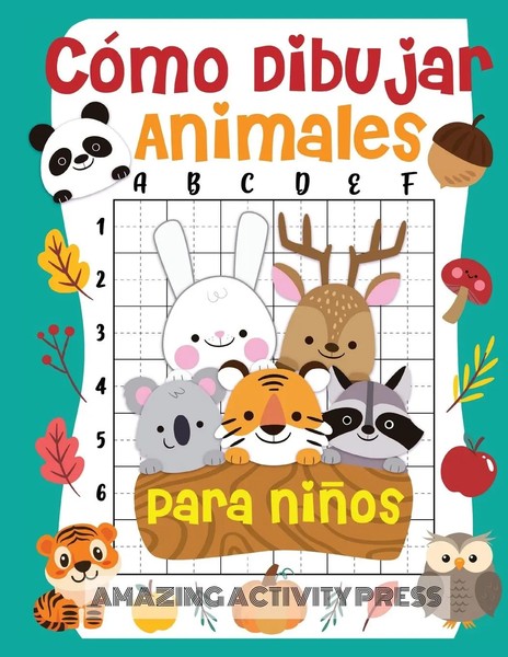 Amazing Activity Press | CóMo Dibujar Animales Para NiñOs | Taschenbuch (2019)-image