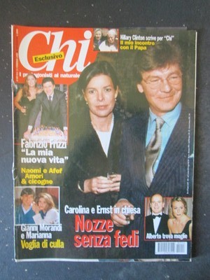 CHI 6 1999 CAROLINA DI MONACO LAURA PAUSINI VALERIA MARINI [G66A]