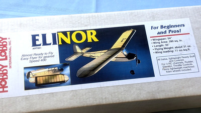 Hobby Lobby ELINOR Beginner / Pro R/C Model Airplane ARF 54'' WS - New in Box