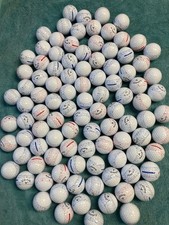 100 Callaway Supersoft Splatter golf balls 4A/5A Grade Free Priority Shipping