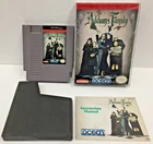 COMPLETE The Addams Family NINTENDO NES Manual CIB Ocean TESTED & WORKING