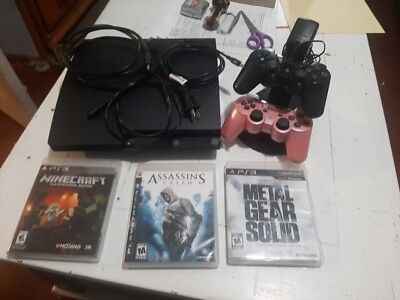 PS3 Slim 500GB Console And Accessories Bundle! 