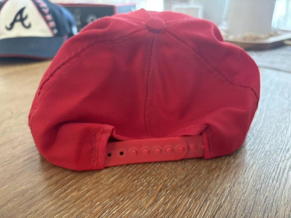 Vintage BILL ELLIOTT Snapback Hat Budweiser Racing #11 NASCAR Made In USA - Image 2 of 3