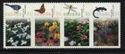 Canada SCOTT MNH # 2145i  STRIP OF 4,  "GARDENS" Val. $ 8.00
