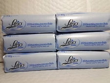 6 PACK LIRIO NEUTRO BAR SOAP 180 GR. JABON DE TOCADOR NEUTRAL SOAP DAILY USE