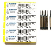 Marxman 1-64NC Tap HSS Spiral Point Plug Tap Black & Gold Coated H1 2FL USA 6pk