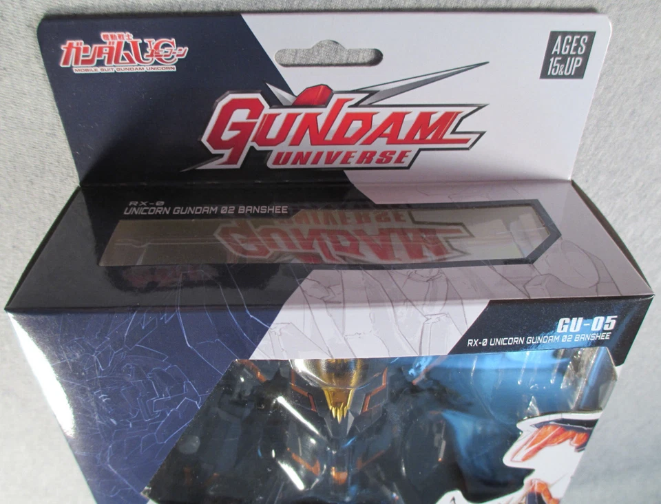Unicornio Gundam 02 Banshee GU-05 - Figura sellada de 6" pulgadas - Universo Bandai Gundam Foto 4 de 4