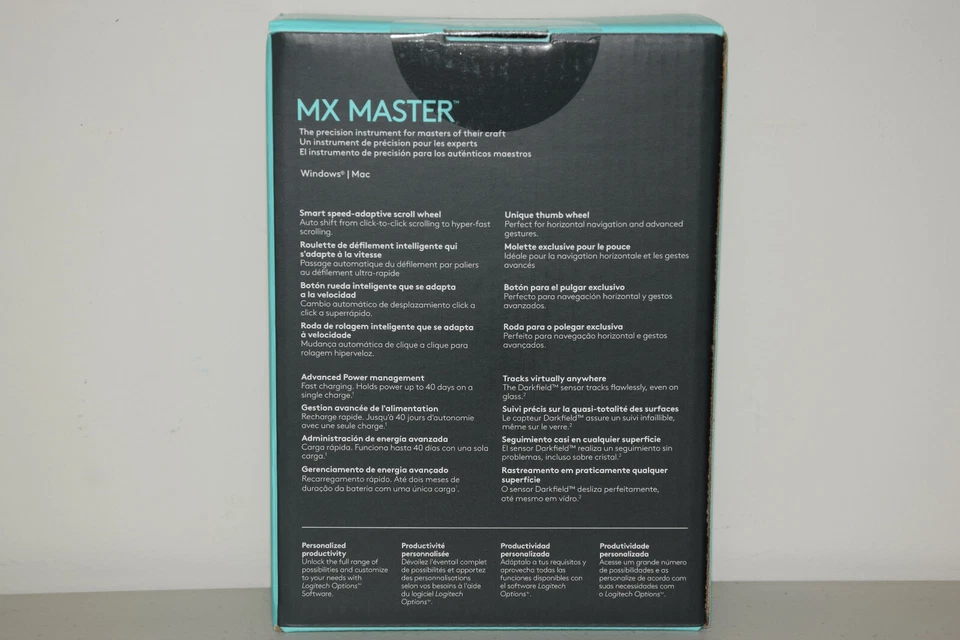 Logitech MX Master 910-005527 Wireless Mouse High-Precision Sensor 3 Devices - M - Image 2 of 4