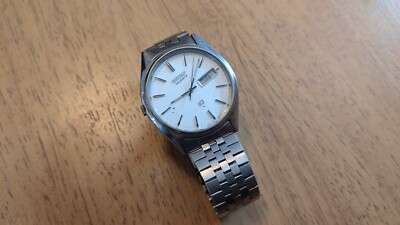 SEIKO quartz 時計 SEIKO SQ quartz water resistant stainless steel Japan KY 7123-8460