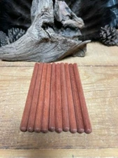 Pack of 10 - Bloodwood  5/16" Turkey Call Striker Dowels Pre-rounded 