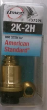 Danco 15729E 2K-2H Hot Stem for American Standard Faucets UPC:037155016037 #685K