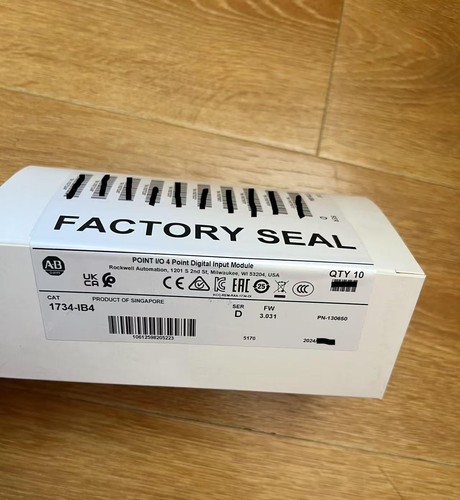 10X 1734-IB4 SERD Sealed Point I/O 4 Point Digital Input Module 24V DC 4-Ch Sink