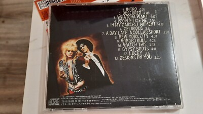 HANOI ROCKS - TWELVE SHOTS ON THE ROCKS (CD, JAPAN, +DUST SLEEVE