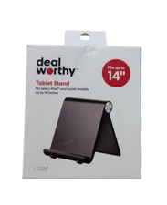 Deal Worthy Tablet Stand Fits Selected IPad & Tablet Models Up To 14"
