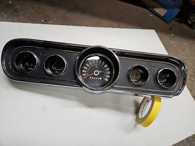 #ad #ad REBUILT FACTORY ORIGINAL 1966 FORD MUSTANG INSTRUMENT GAUGE CLUSTER $279.95
