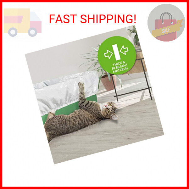 Alfapet Kitty Cat Pan Litter Box Liners5PackFor ExtraGiant, jumbo