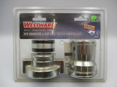 Westward 3pc Radiator & Cap Leak Tester Adapter