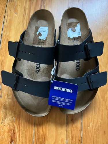 Brand new men Birkenstock Black Leather 