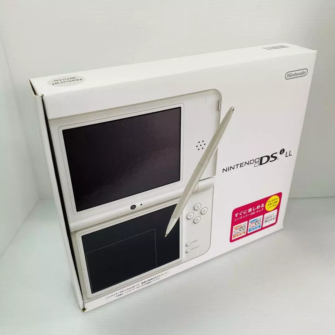 Nintendo DSi LL Japanese Edition - Natural White for sale online