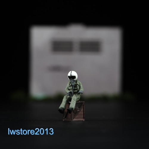 1/48 Miniatures Figures Modern Pilot Scene Props Model For Fighter Plane Toys - Picture 8 of 8