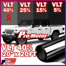 Uncut Window Tint Film Roll 40% VLT 20" 240" 20 Ft Office Car Home Commercial