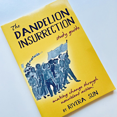 Rivera Sun - The Dandelion Insurrection STUDY GUIDE - SIGNED COPY New, Paperback
