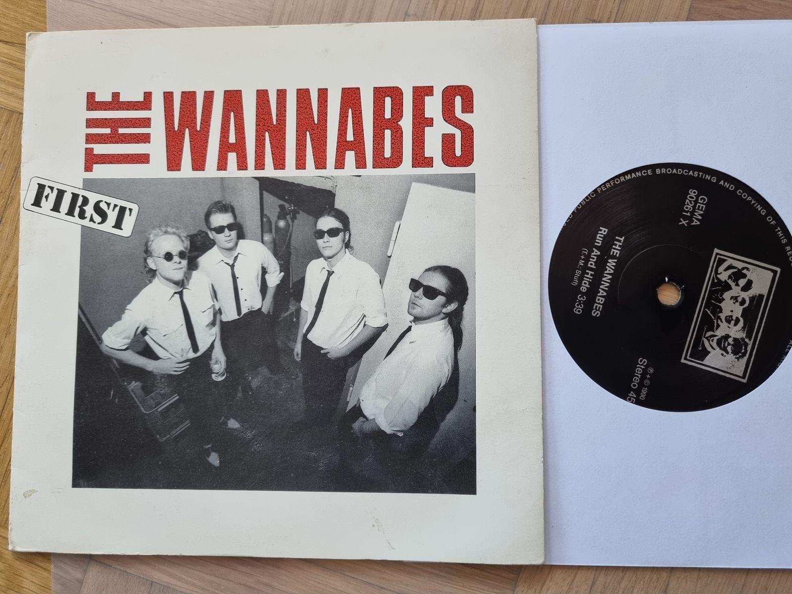 7"" Single The Wannabes - Run and hide/ I don't care Vinyl Germany