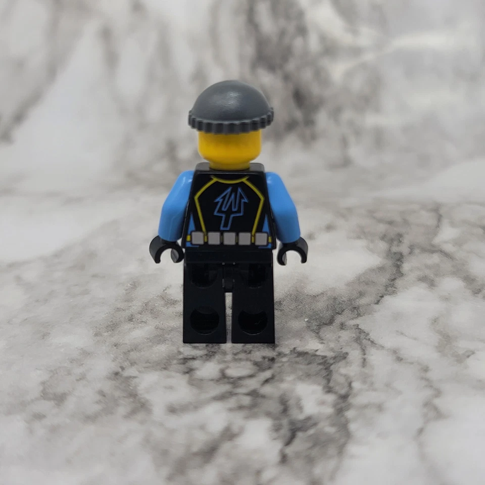 Lego Aquaraider Diver 3 Minifigure Aqua Raiders 7775 - Image 2 of 2